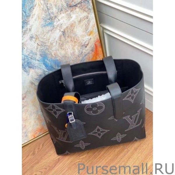 Cabas Voyage Tote Taurillon Shadow M57290 - Image 7