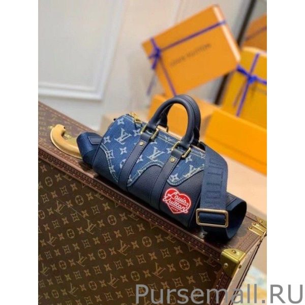 Keepall XS Bag Monogram Denim M81011 - Image 8