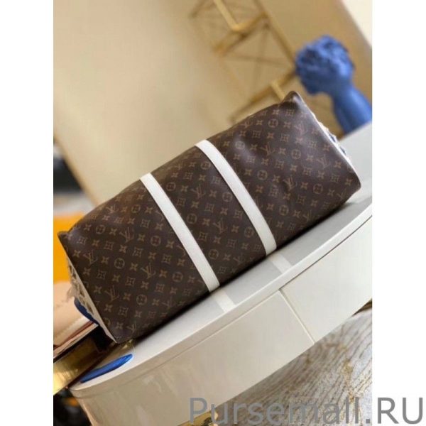 LV x NBA Basketball Keepall 55 M45587 - Image 7