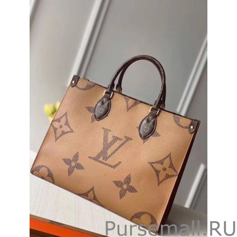 Onthego MM Bag Giant Monogram Reverse M45321 - Image 7