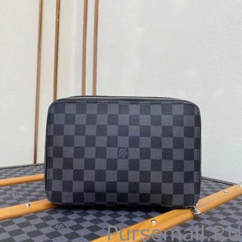 Packing Cube MM Damier Graphite N40182 - Image 7