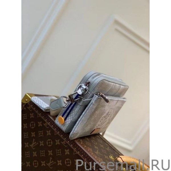 Trio Messenger Bag Damier Salt N50068 - Image 8