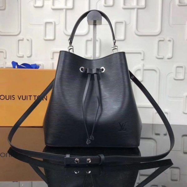 Black Neonoe Bag Epi Leather M54366 - Image 8