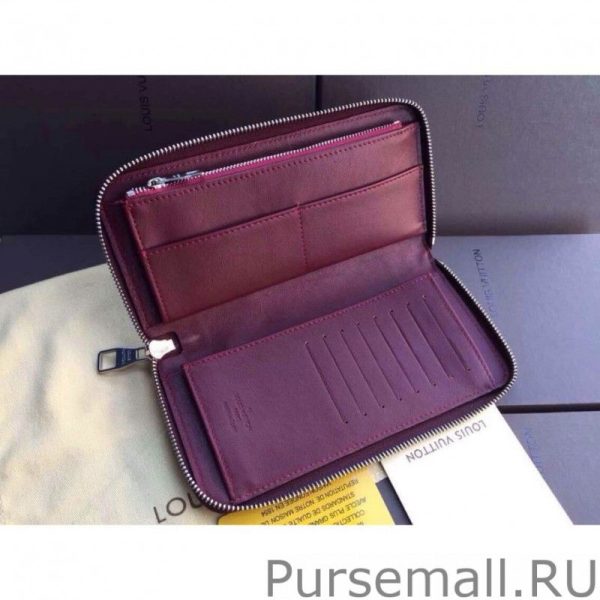 Cuir Taurillon Zippy Wallet Vertical M58410 - Image 8