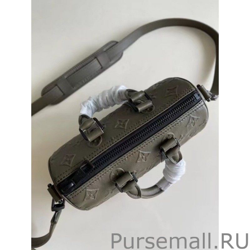 Keepall XS Bag Monogram Seal Leather M57961 - Image 9