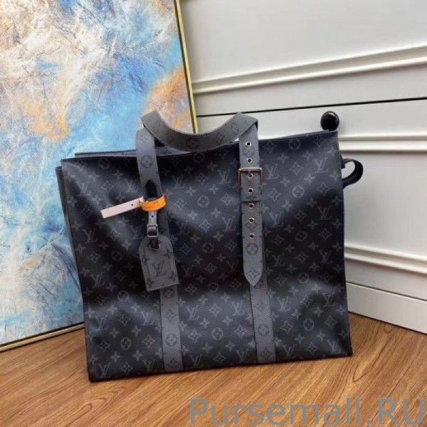 New Cabas Zippe GM Monogram Eclipse M45379 - Image 8