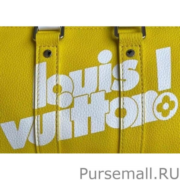 Keepall XS Bag In Yellow Leather M80842 - Image 8