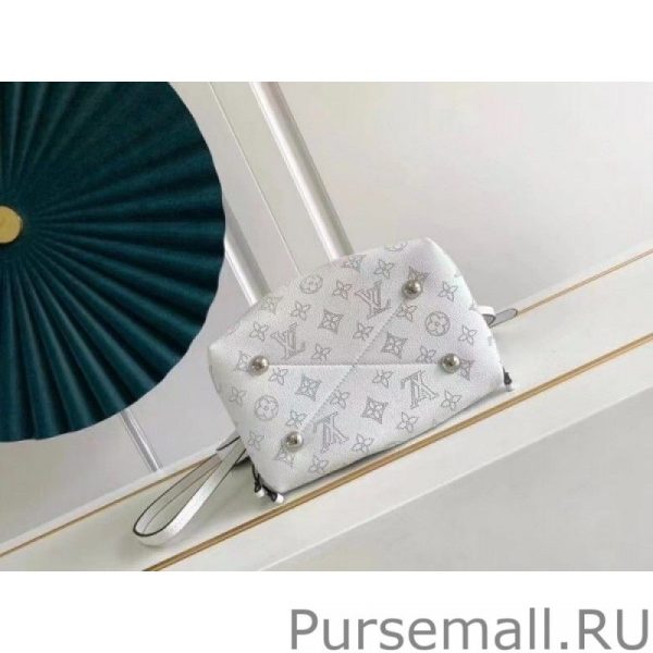 Bella Bag In White Mahina Leather M58480 - Image 8