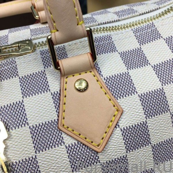 Speedy Bandoulière 35 Damier Azur N41372 - Image 8