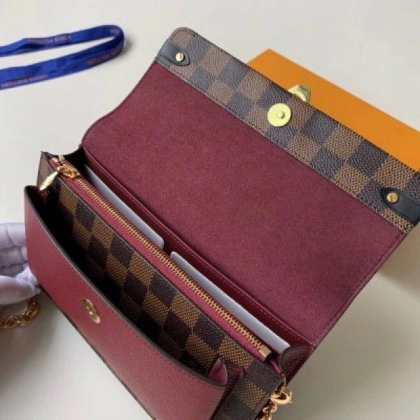 Vavin Chain Wallet Damier Ebene N60222 - Image 8