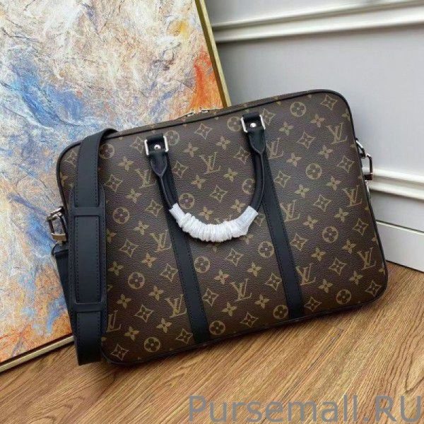 Porte-Documents Voyage PM Monogram Macassar M52005 - Image 8