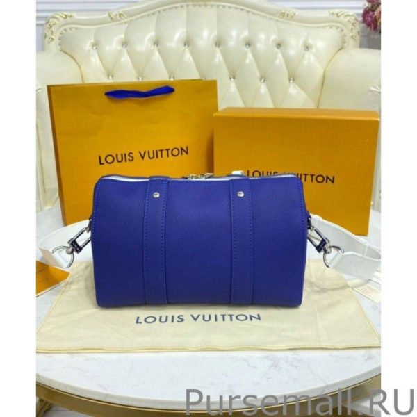 City Keepall M58747 Blue - Image 8