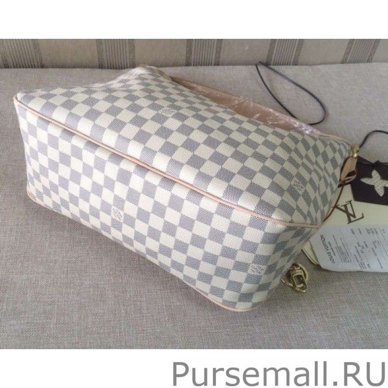 Delightful MM Bag Damier Azur N41607 - Image 8
