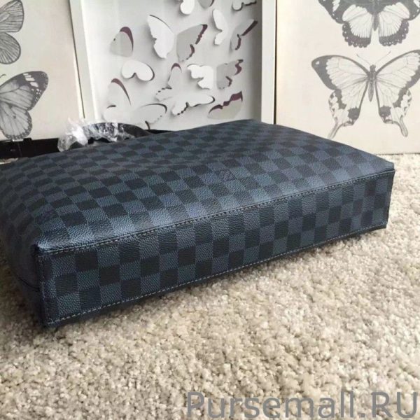 Porte-Documents Jour Damier Cobalt N42241 - Image 8