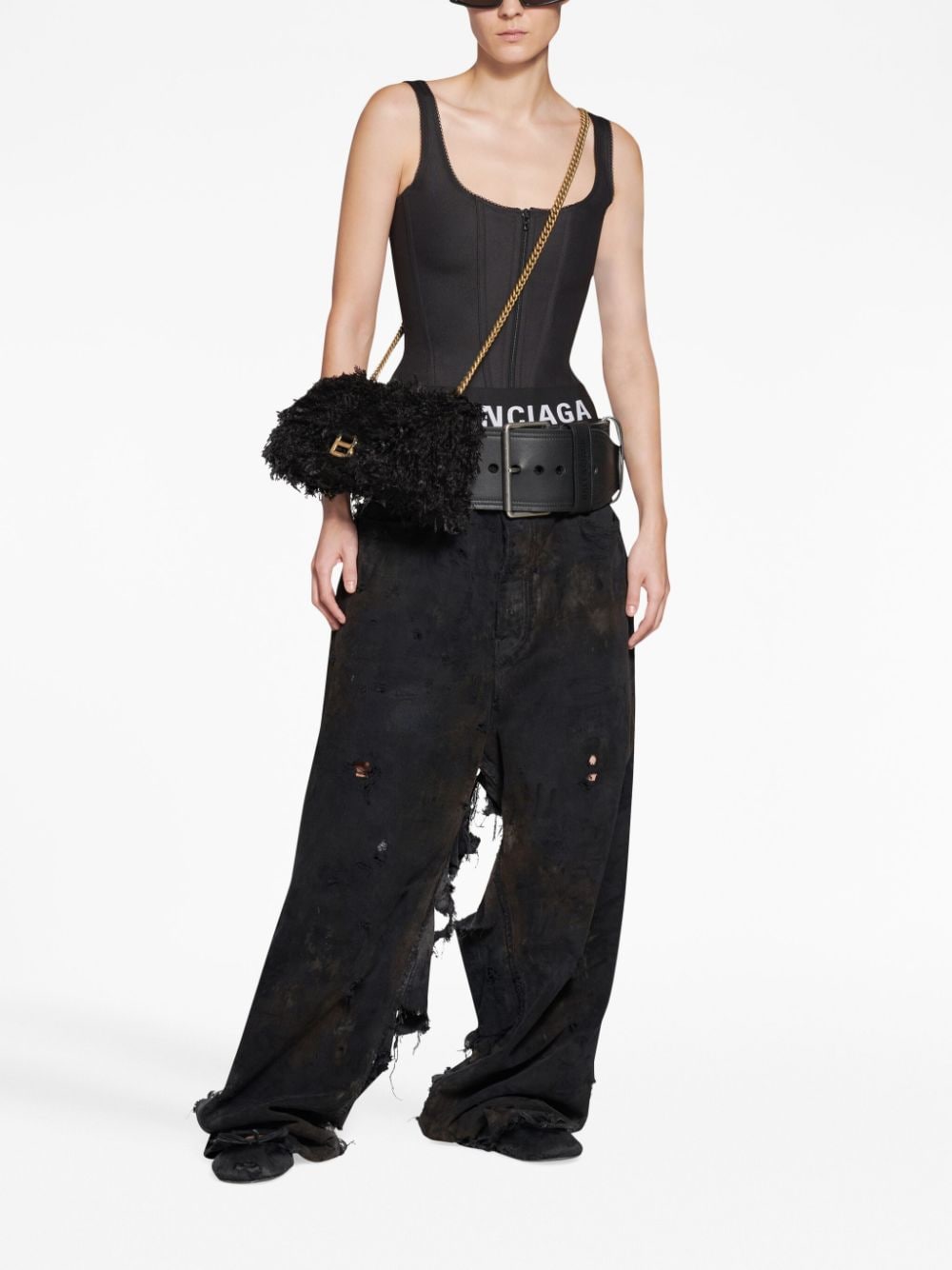 Balenciaga small Crush shoulder bag - Image 2