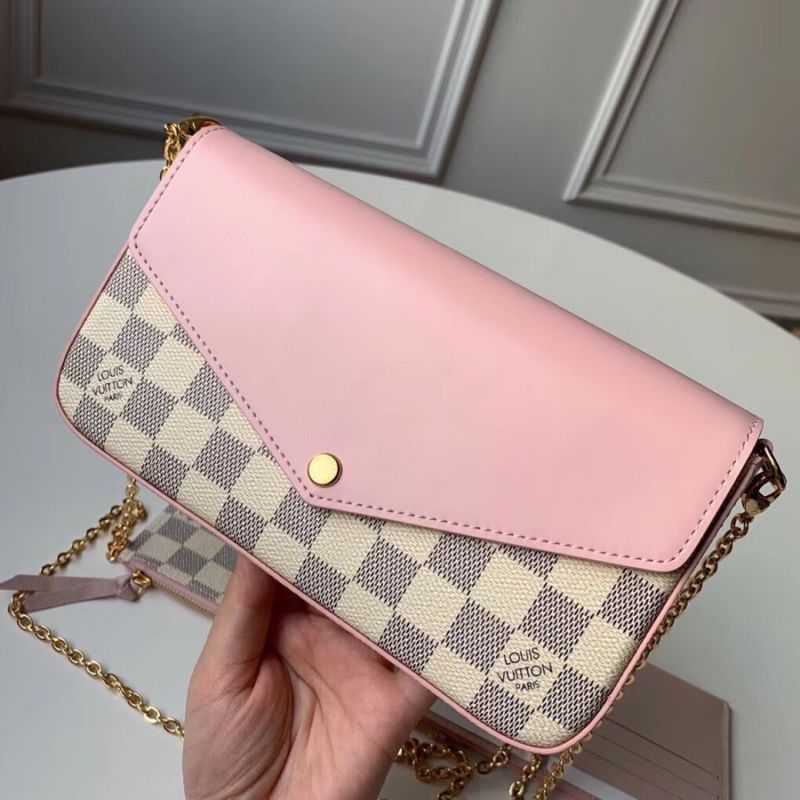Pochette Felicie Damier Azur N60235 - Image 9
