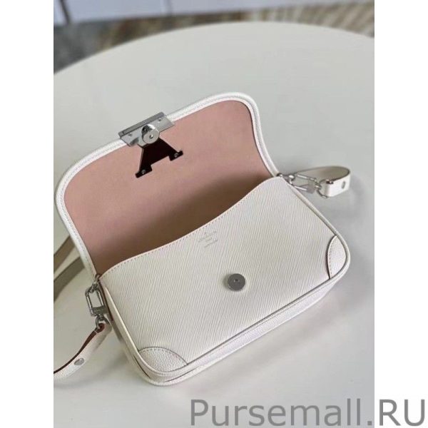 Buci Bag In White Epi Leather M59457 - Image 9