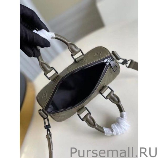 Keepall XS Bag Monogram Seal Leather M57961 - Image 9