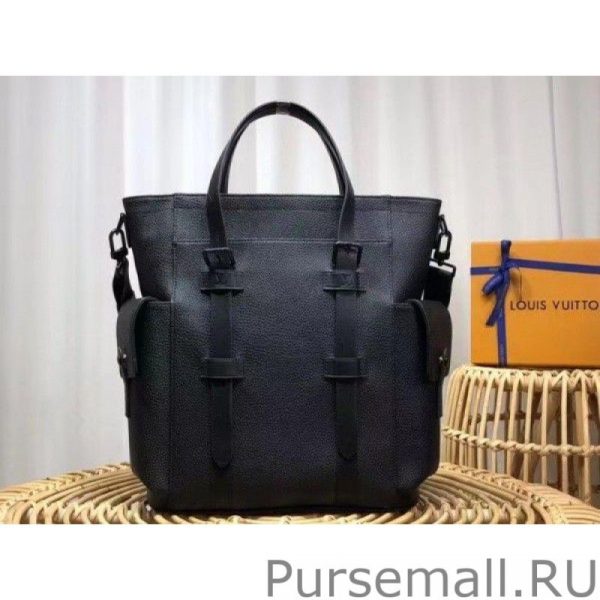 Black Christopher Tote Bag M58479 - Image 9