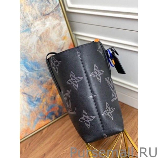 Cabas Voyage Tote Taurillon Shadow M57290 - Image 9