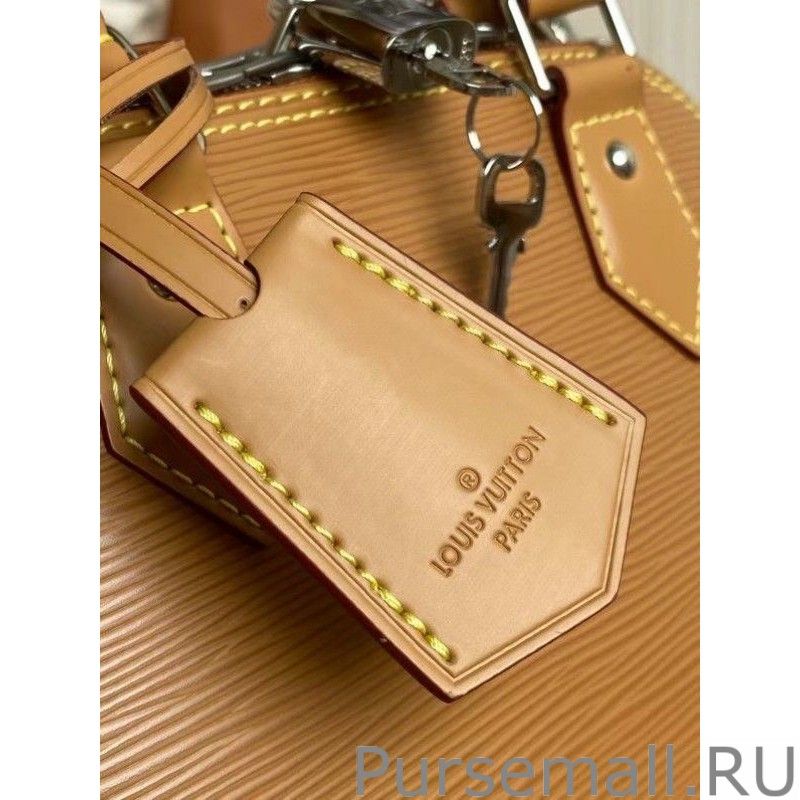 Epi Alma BB Bag With Jacquard Strap M57540 - Image 9