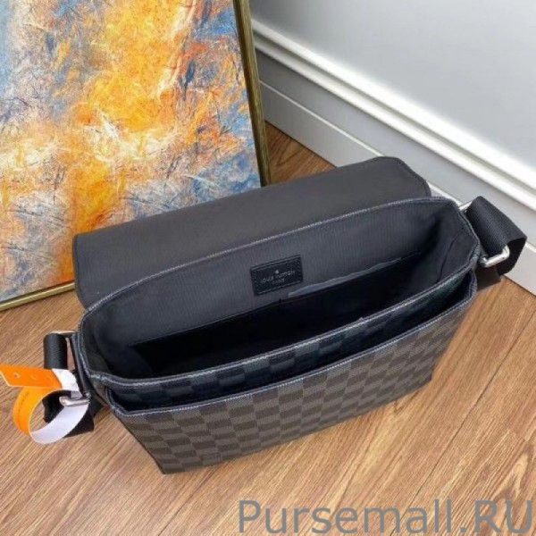 New Flap Messenger Damier Graphite N40418 - Image 9