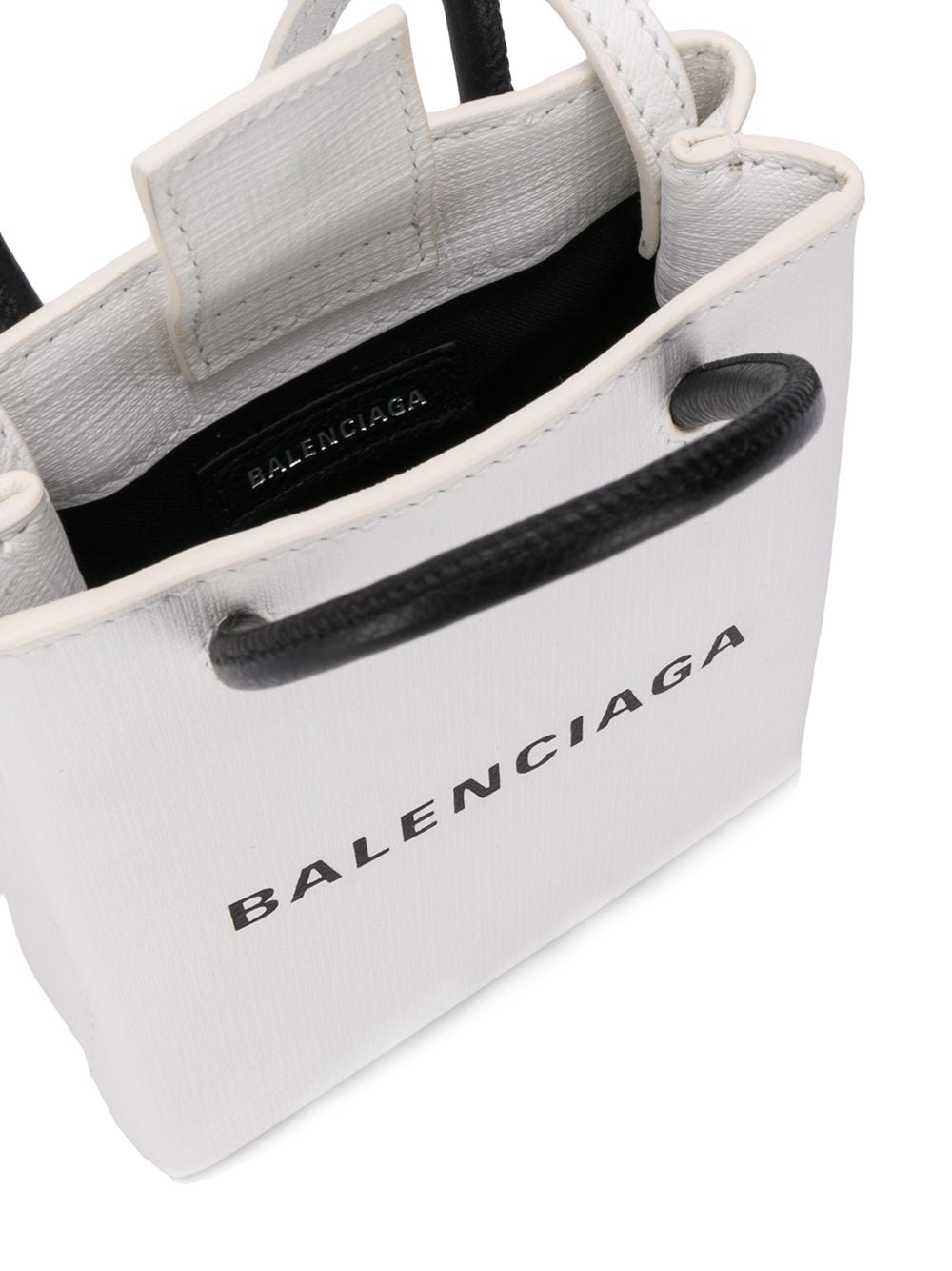 Balenciaga shopping phone bag on strap - Image 5