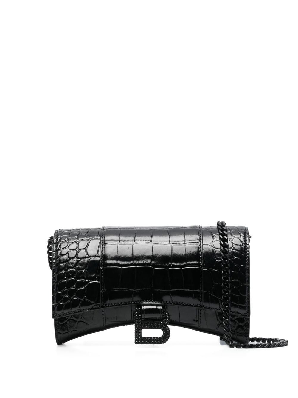 Balenciaga Hourglass chain-strap wallet