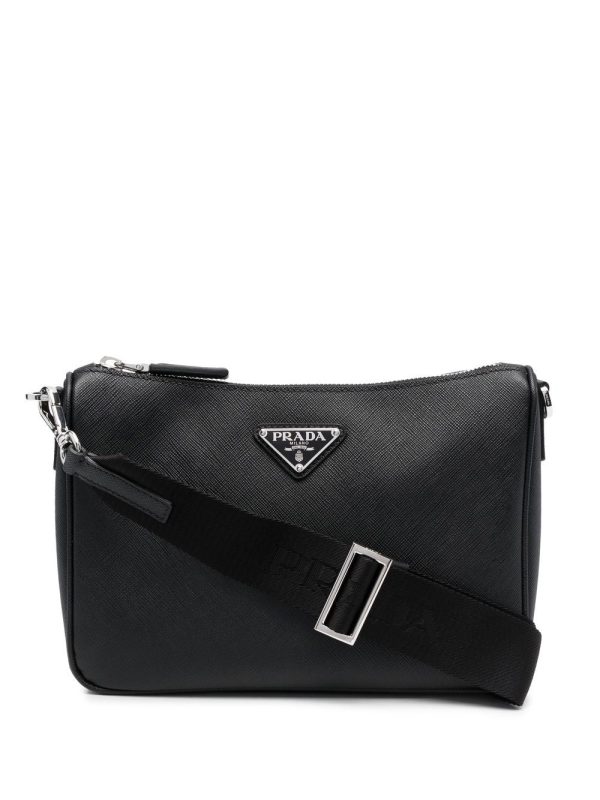 Prada Saffiano-leather crossbody bag