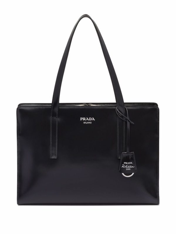 Prada large Re-Edition 1995 leather handbag