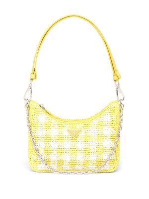 Prada Re-Edition crochet-knit mini bag