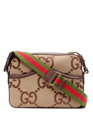 Gucci GG supreme messenger crossbody bag