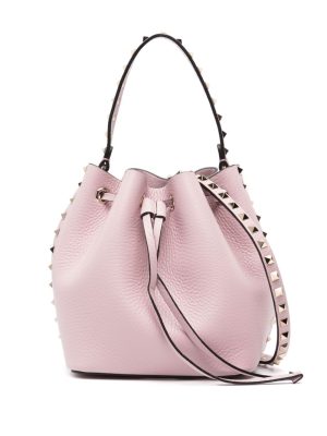 Valentino Garavani Rockstud leather bucket bag