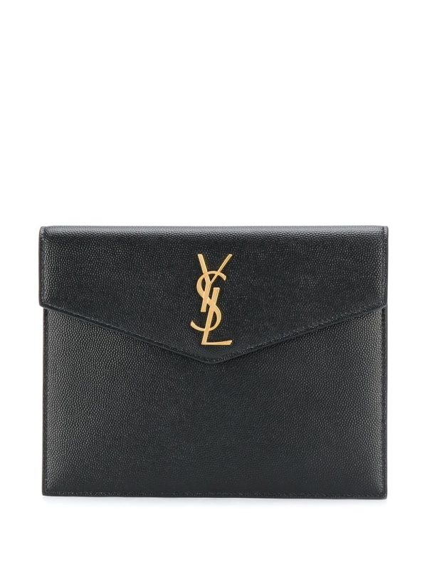 Saint Laurent Monogram envelope clutch bag