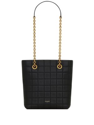 Saint Laurent Matelassé Carré leather mini bag