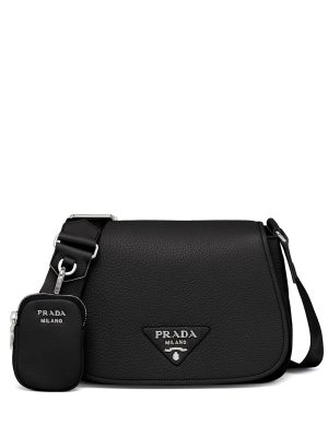 Prada leather shoulder bag