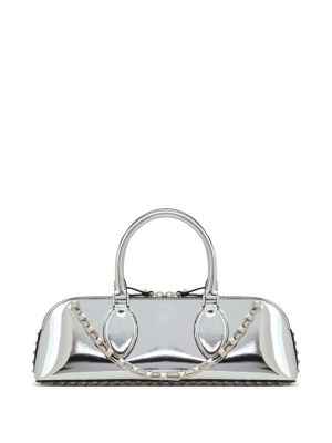 Valentino Garavani Rockstud E/W mirrored leather handbag