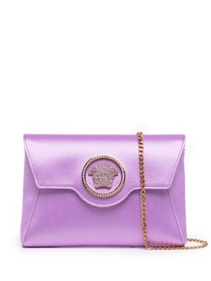 Versace La Medusa envelope clutch