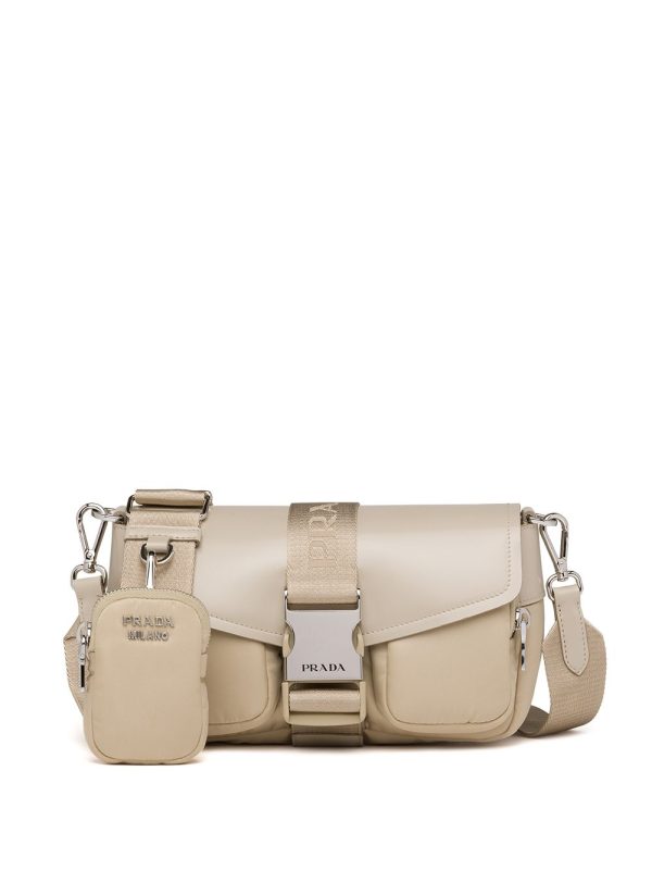Prada Prada Pocket logo-strap crossbody bag
