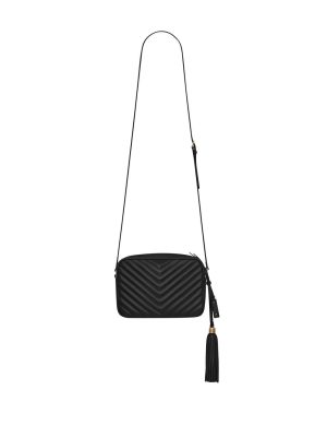 Saint Laurent Lou quilted messenger bag