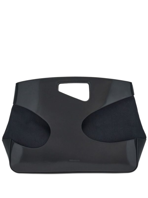 Ferragamo cut-out top handle bag