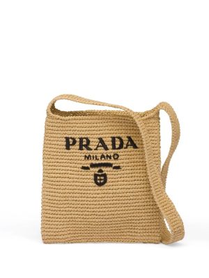 Prada Raffia tote bag