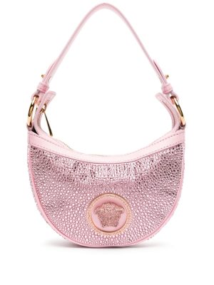 Versace Medusa Head crystal-embellished shoulder bag