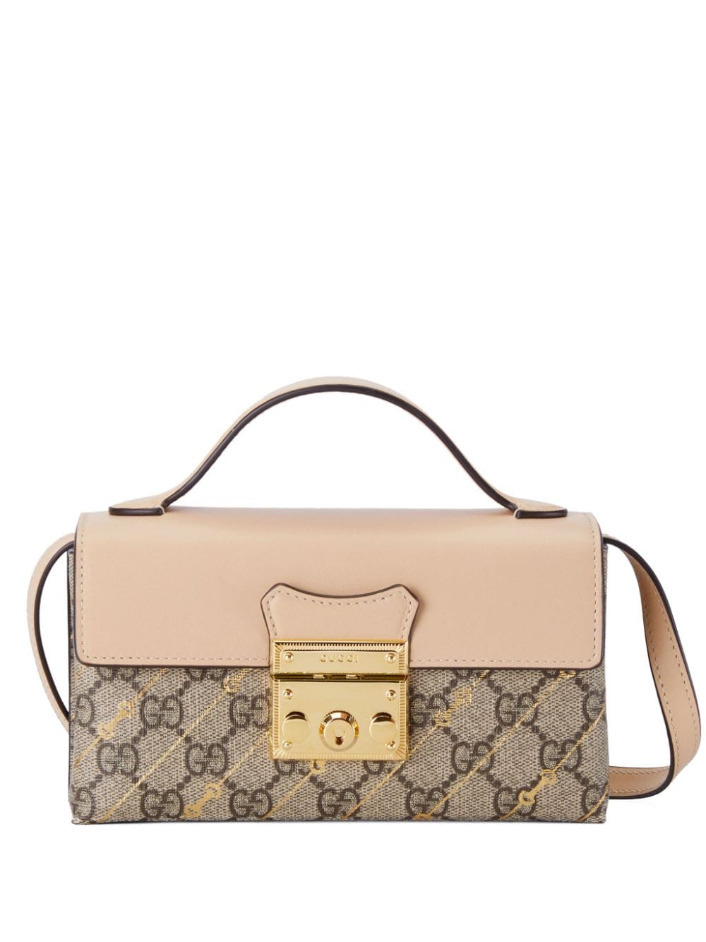 Gucci mini Padlock Horsebit-print tote bag