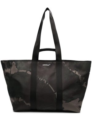 Off-White logo-print tote bag