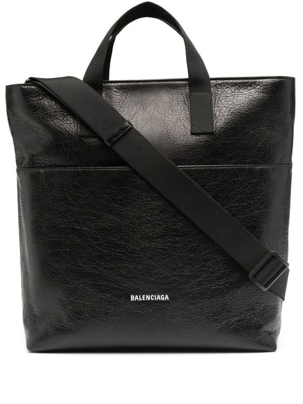 Balenciaga Explorer leather tote bag