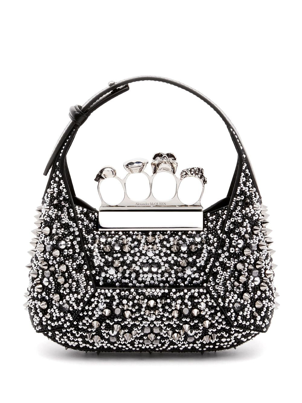 Alexander McQueen mini Jewelled Hobo bag