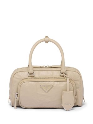 Prada leather tote bag