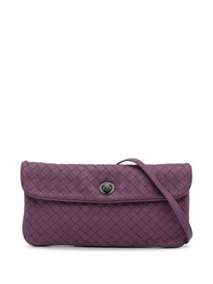 Bottega Veneta   2012-2022 Intrecciato leather crossbody bag