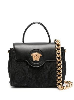 Versace La Medusa jacquard handbag